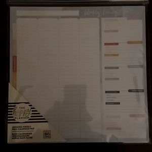 Happy Planner Undated Weekly Wall Calendar